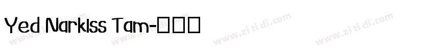 Yed Narkiss Tam字体转换